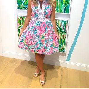 EUC Lilly Pulitzer Franci Hot On the Scene Dress